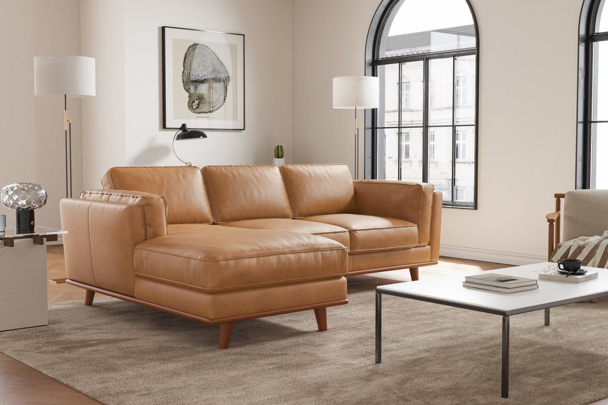 Artisan Leather Sectional Lounge