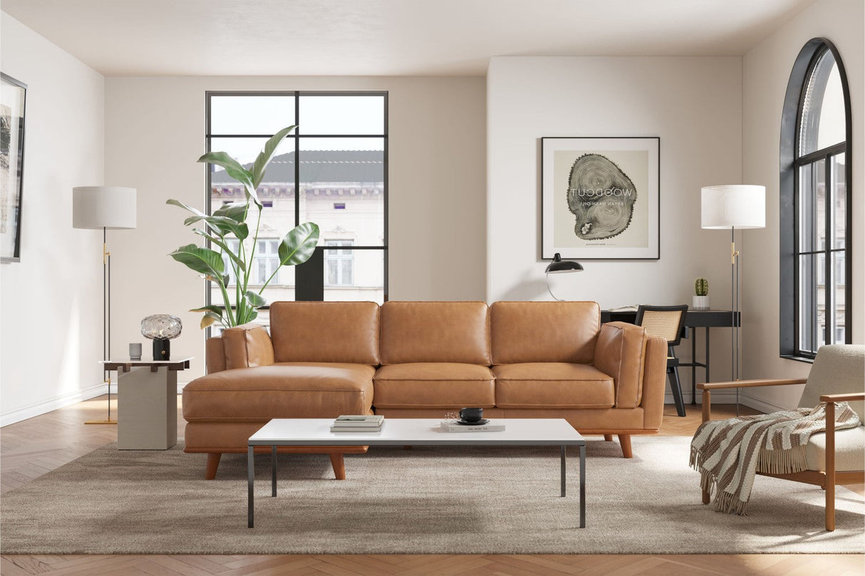 Artisan Leather Sectional Lounge