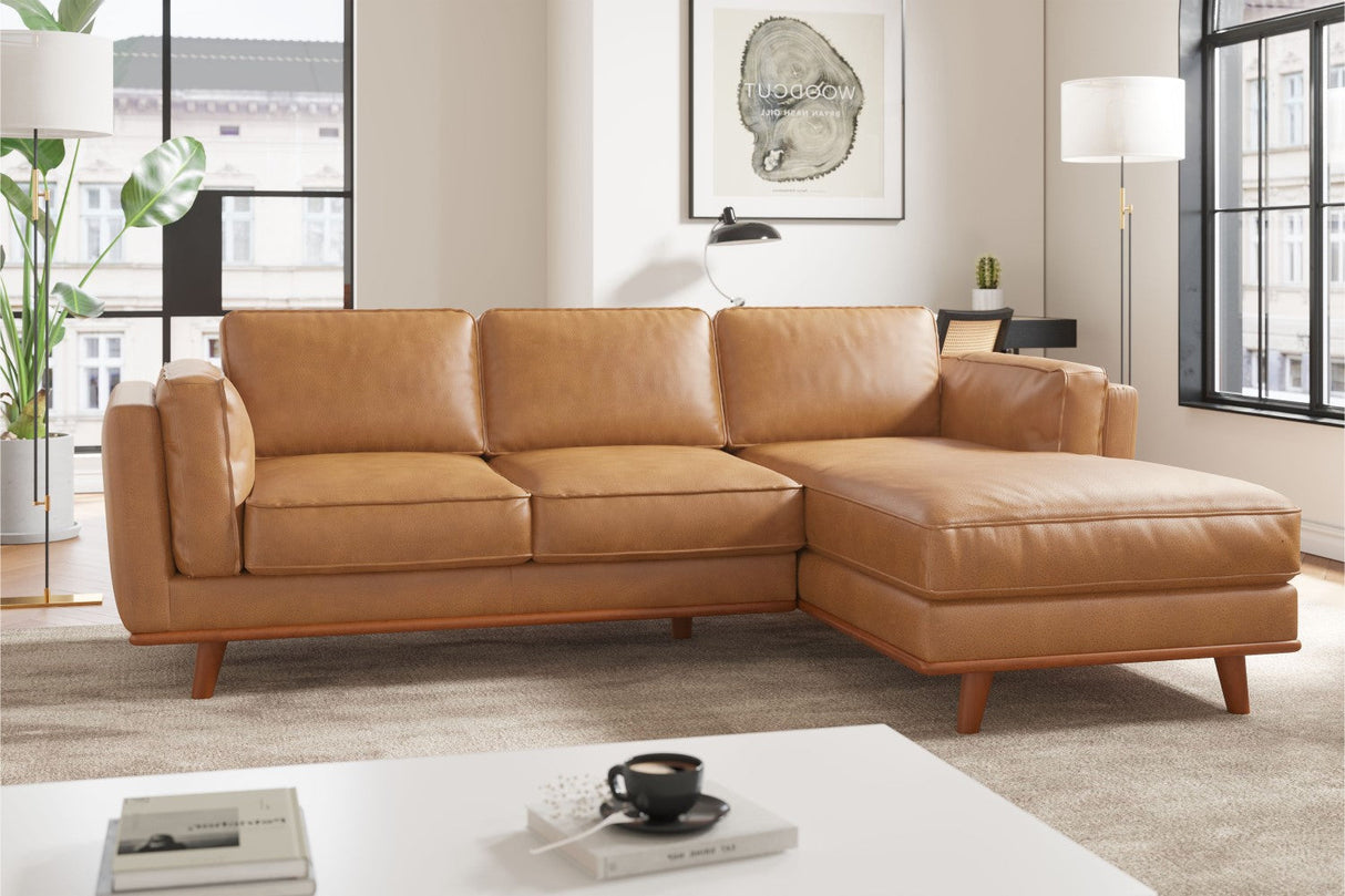 Artisan Leather Sectional Lounge