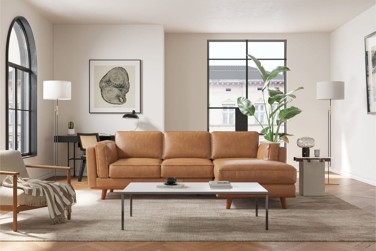 Artisan Leather Sectional Lounge