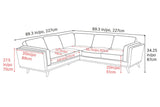 Artisan Leather Corner Sectional Lounge