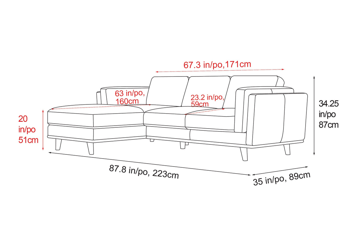 Artisan Leather Sectional Lounge