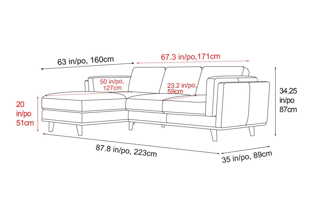 Artisan Leather Sectional Lounge