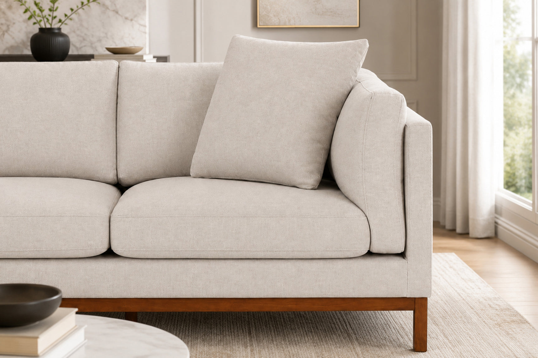 Bergen Fabric Sectional Lounge