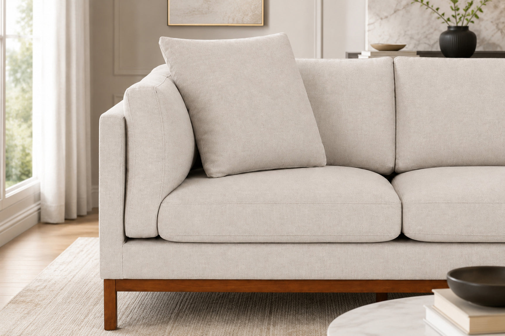 Bergen Fabric Sectional Lounge