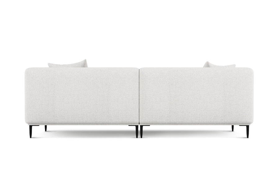 Valencia Kotor Modern Fabric Lounge, White