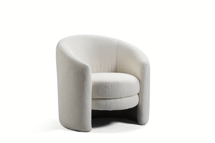 Valencia Carla Accent Chair, Cream