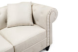 Cerna Fabric Chesterfield Lounge