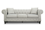 Cerna Fabric Chesterfield Lounge