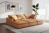 Claire Leather Modular Lounge