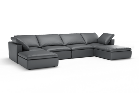 Claire Leather Modular Lounge