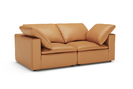 Claire Leather Modular Lounge