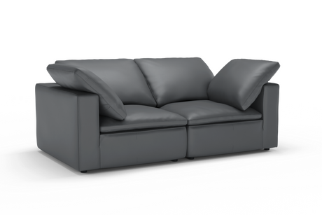 Claire Leather Modular Lounge
