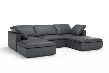 Claire Leather Modular Lounge