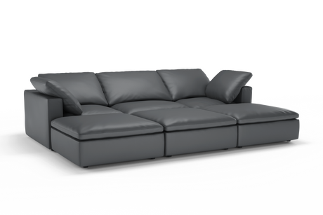 Claire Leather Modular Lounge