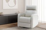 Dayna Leather Swivel Recliner Chair