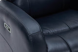 Dayna Leather Swivel Recliner Chair
