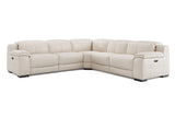 Ellie Leather Corner Sectional Lounge