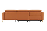 Elodie Leather Recliner Sectional Lounge