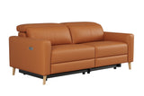 Elodie Leather Dual Recliner Lounge