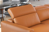 Elodie Leather Dual Recliner Lounge