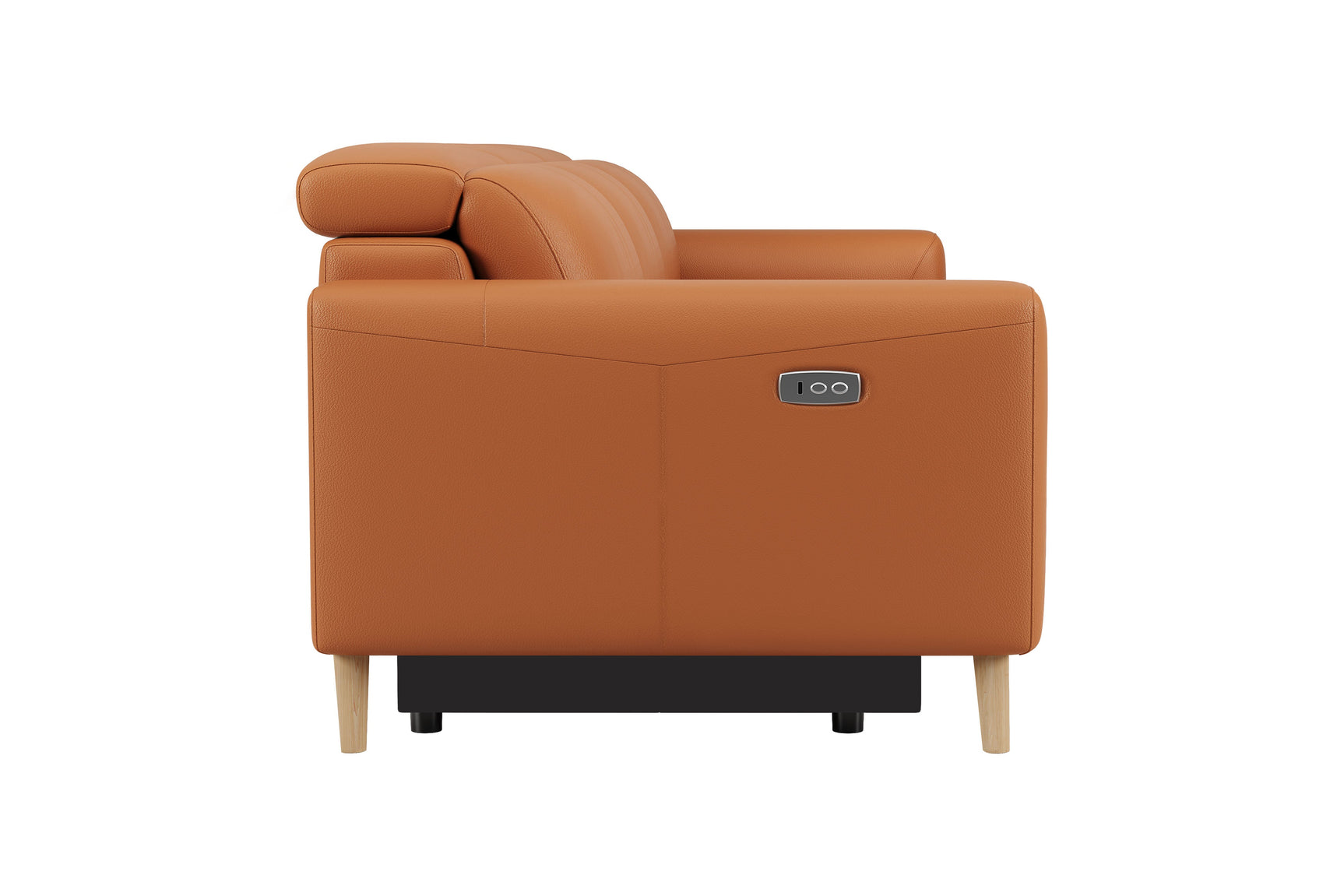 Elodie Leather Dual Recliner Lounge