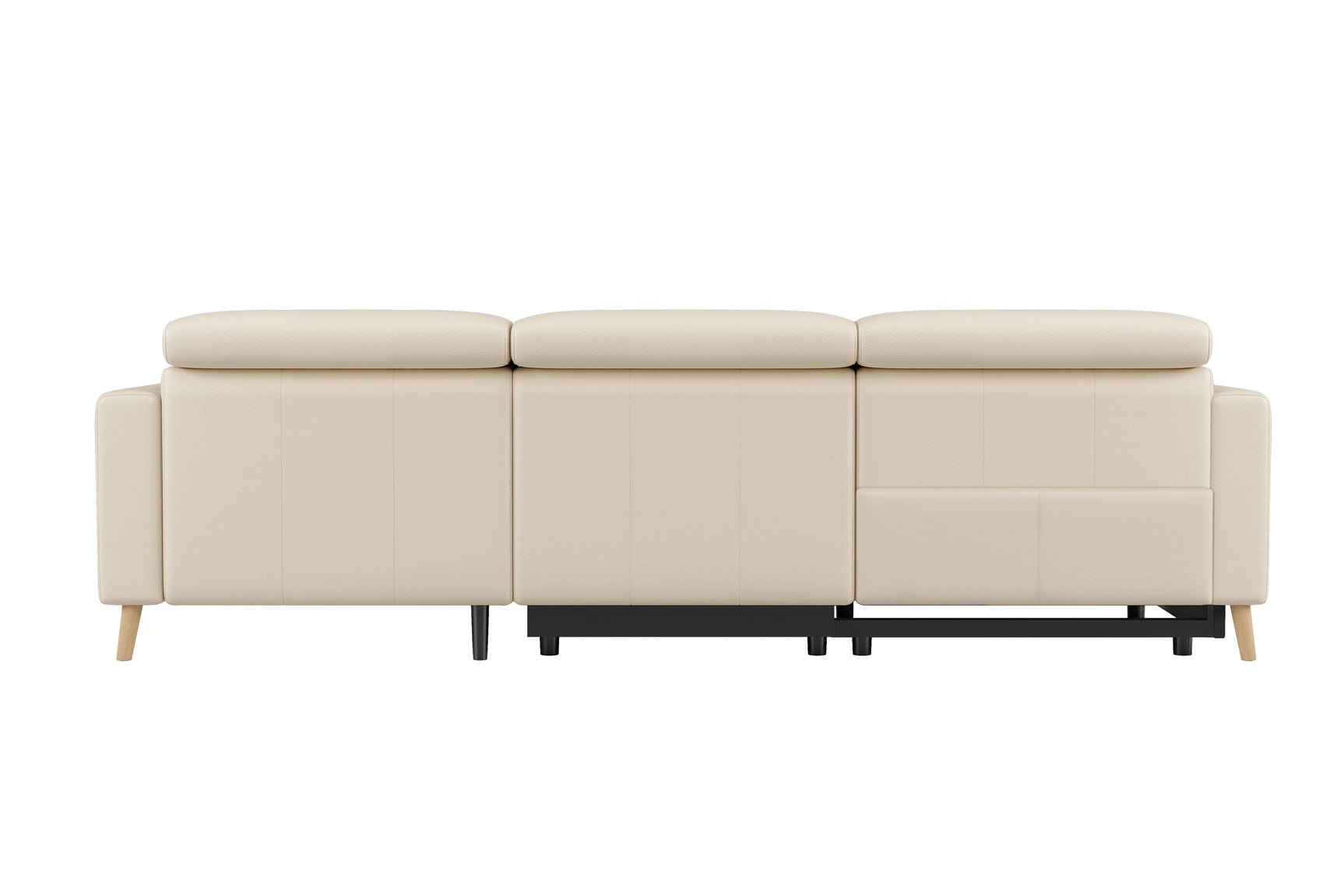 Elodie Leather Recliner Sectional Lounge