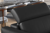 Elodie Leather Dual Recliner Lounge with Console