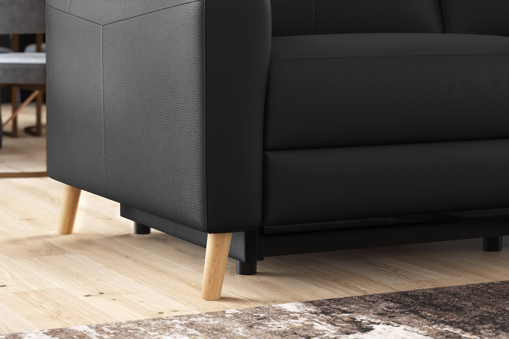 Elodie Leather Dual Recliner Lounge