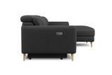 Elodie Leather Recliner Sectional Lounge