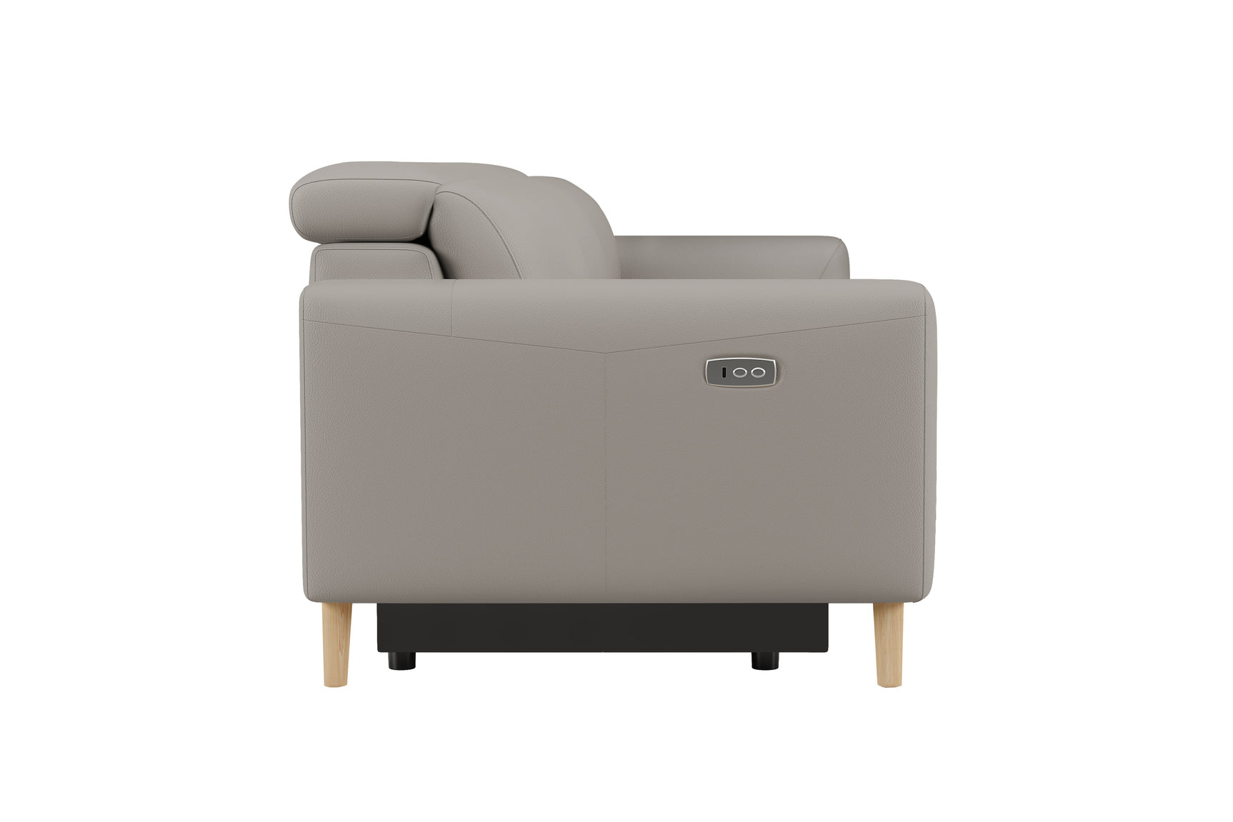 Elodie Leather Dual Recliner Lounge