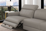 Elodie Leather Recliner Sectional Lounge