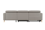 Elodie Leather Recliner Sectional Lounge