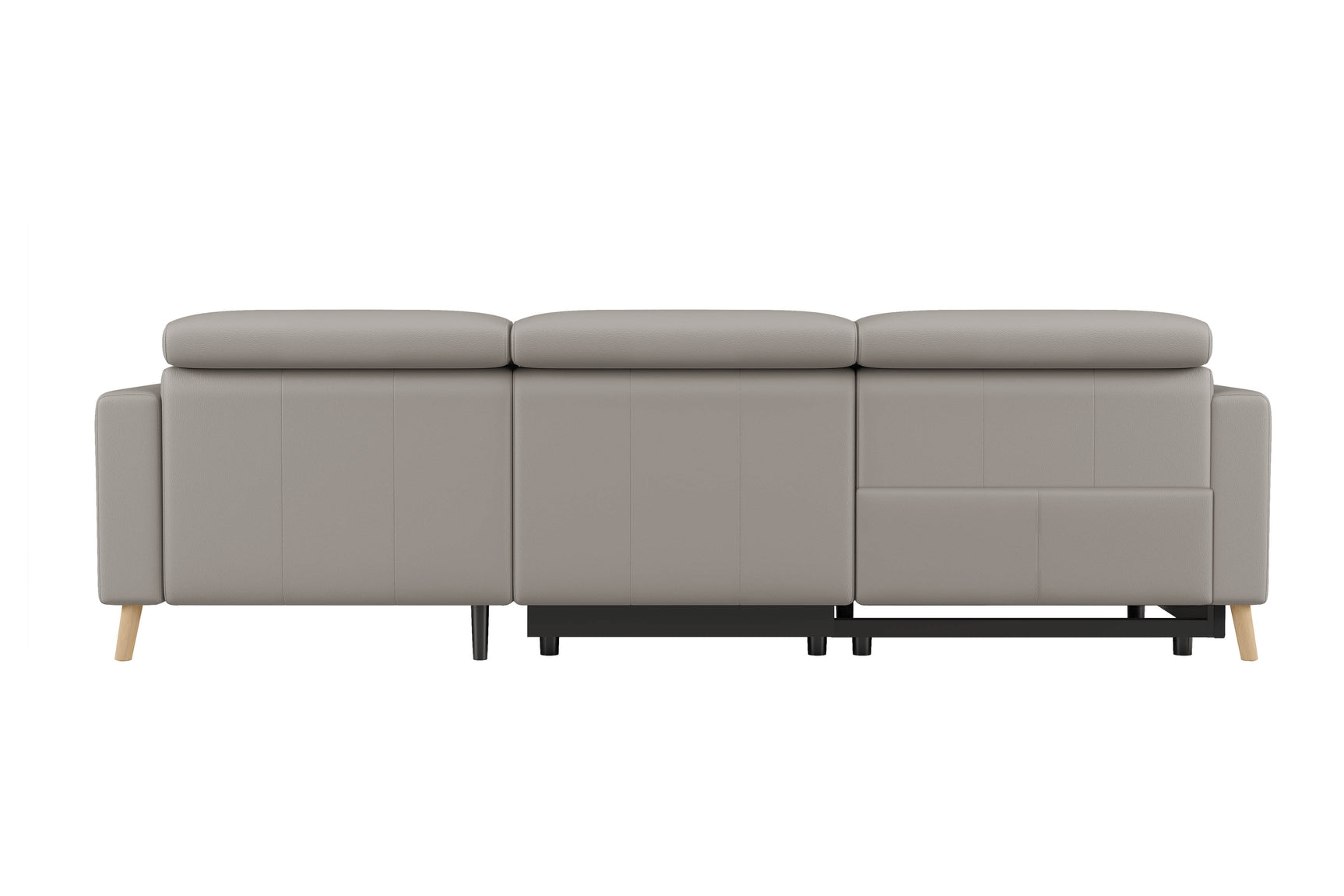 Elodie Leather Recliner Sectional Lounge