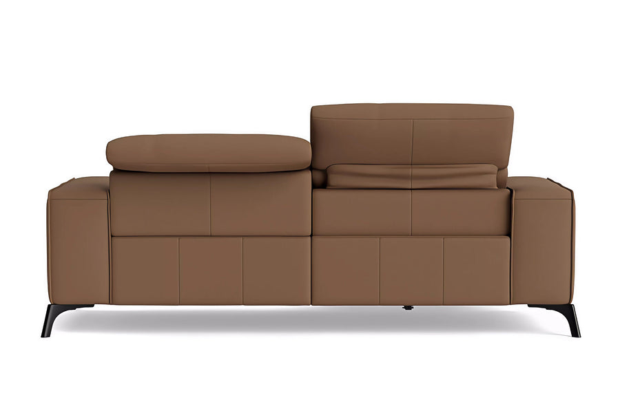 Valencia Esther Top Grain Leather Loveseat Lounge, Brown