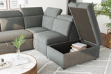 Finn Fabric Sectional Lounge Bed