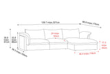 Frederick Fabric Sectional Lounge
