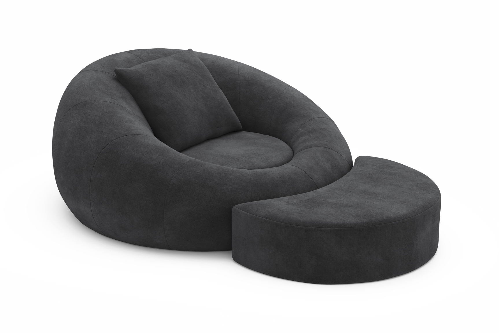 Grace Fabric Cuddle Seat with Footrest