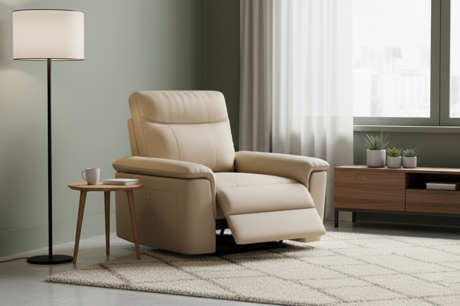 Heidi Leather Recliner Chair