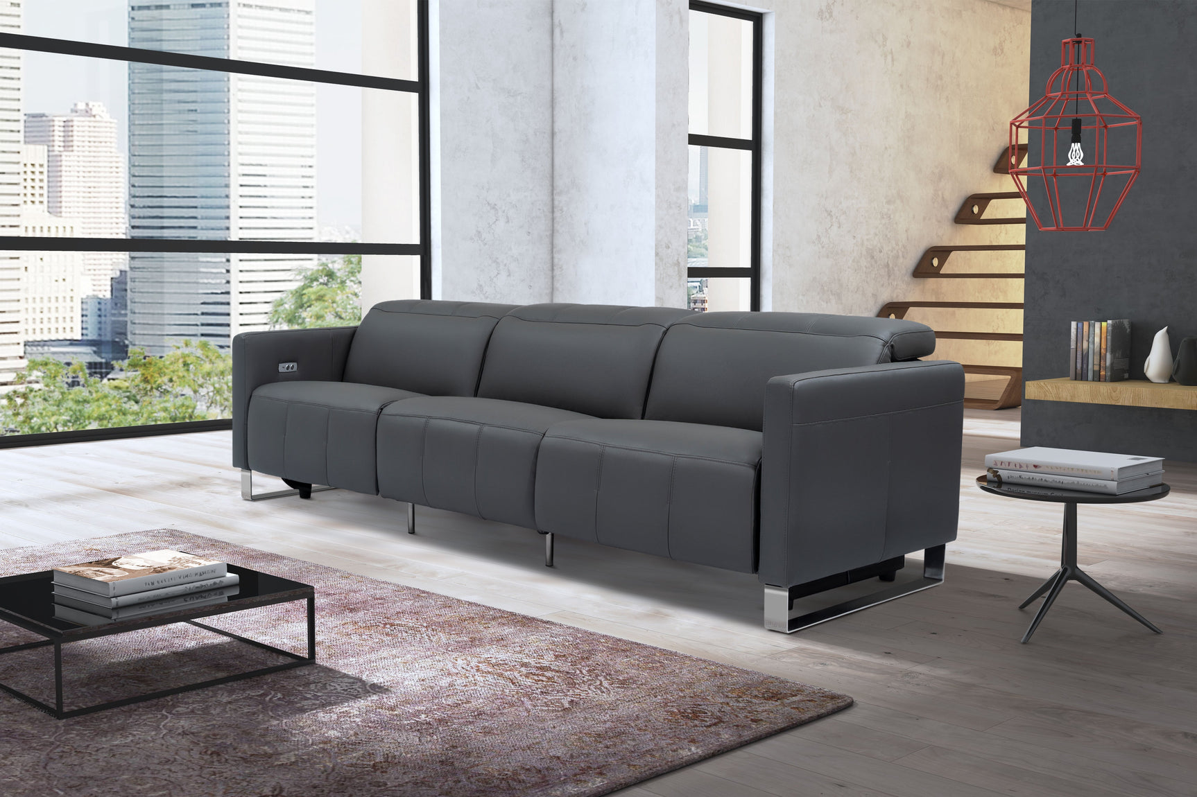 Isla Leather Recliner Lounge