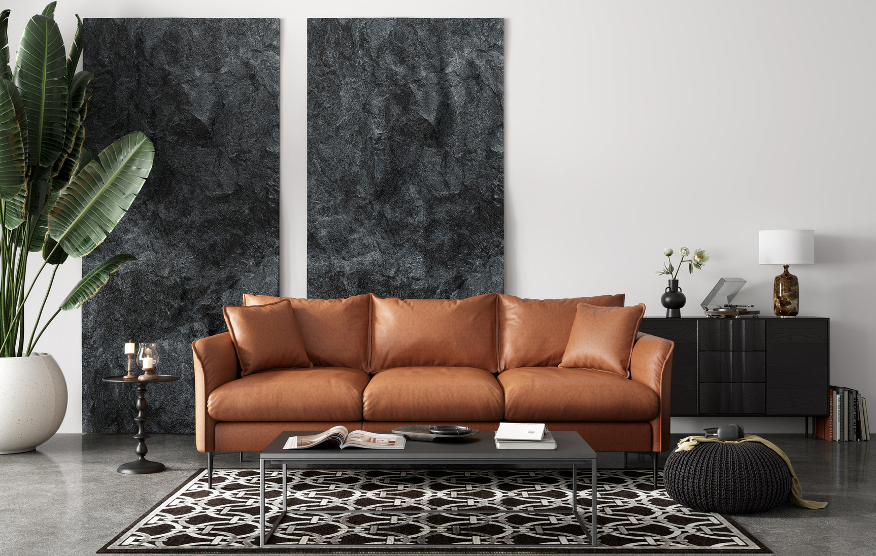 Jasper Leather Lounge