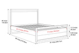 Leah Wood Bed Frame