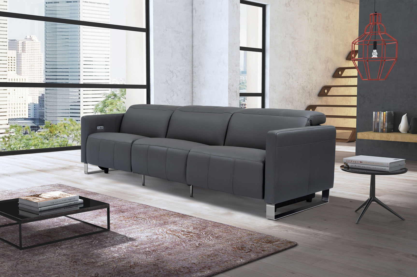 Isla Leather Recliner Lounge
