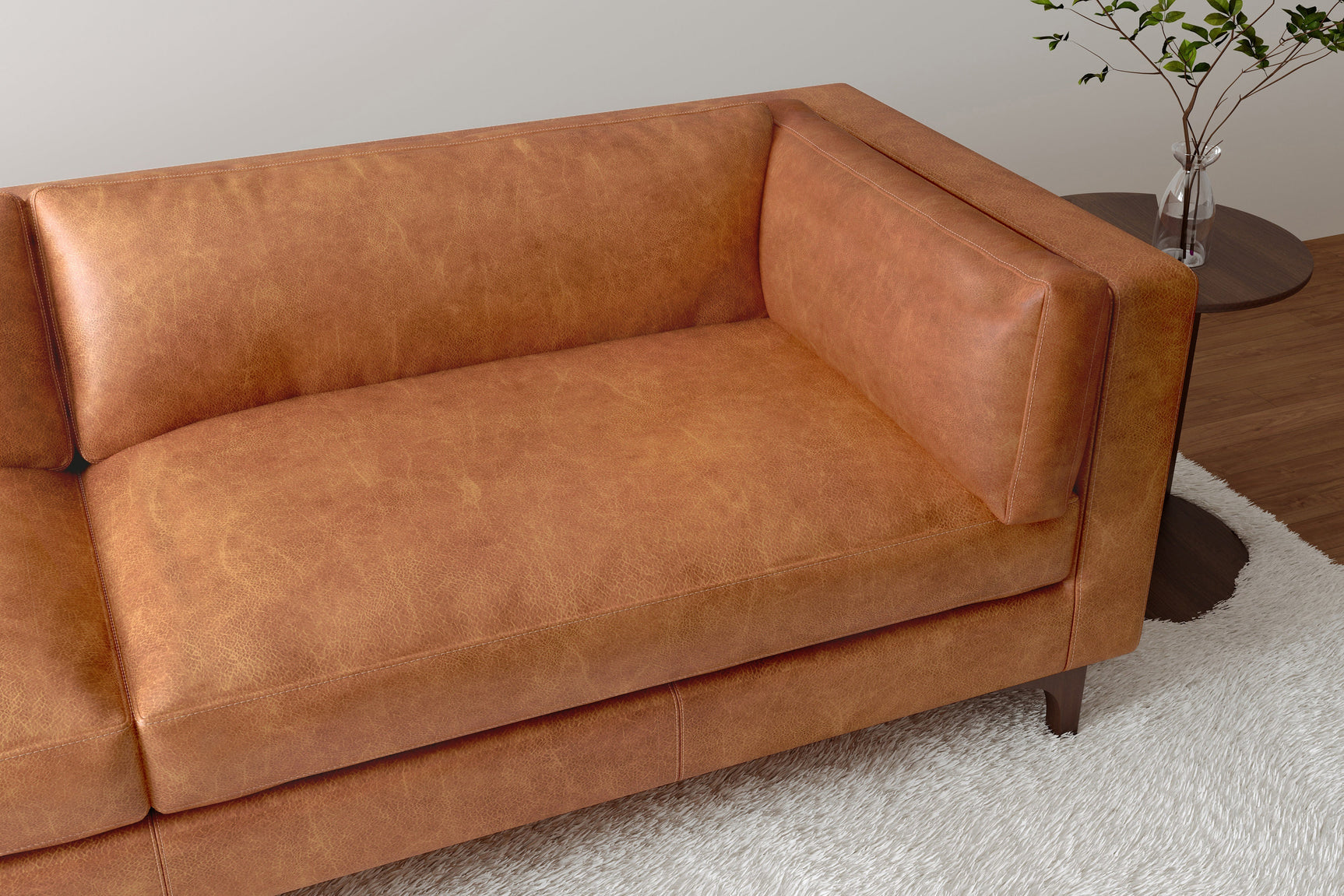 Mary Leather Lounge
