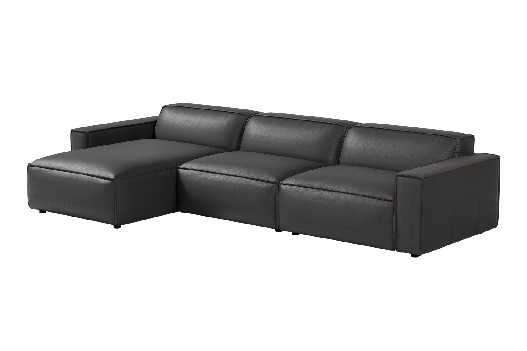 Nathan Leather Modular Sectional Lounge