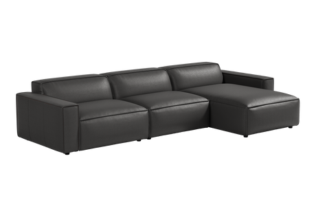 Nathan Leather Modular Sectional Lounge