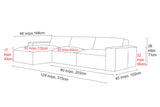 Nathan Leather Modular Sectional Lounge