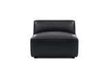 Nathan Leather Armless Lounge Module
