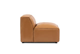 Nathan Leather Armless Lounge Module
