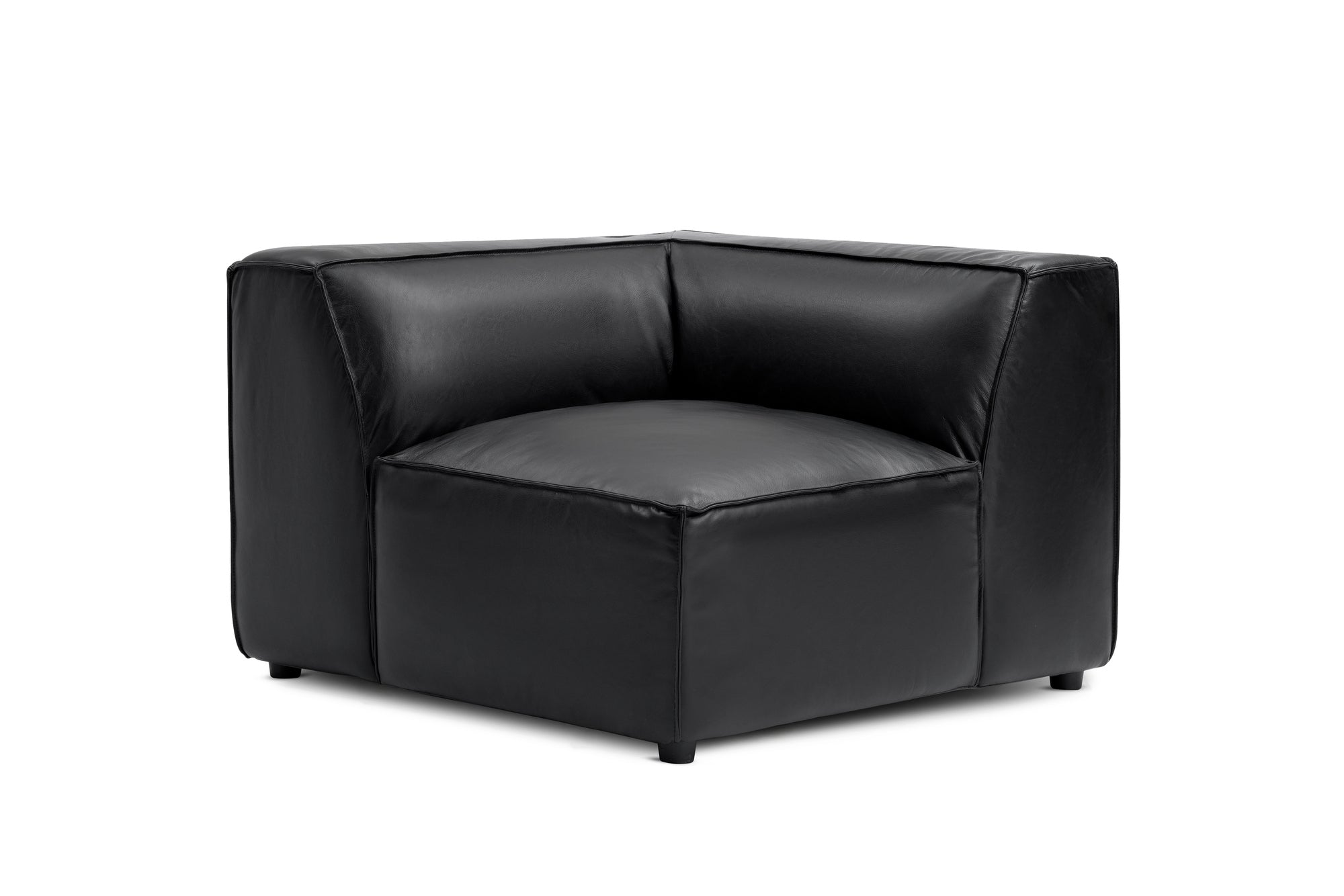 Nathan Leather Corner Lounge Module